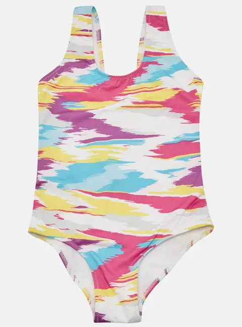 Missoni Kids Multicolor Printed Jersey Swimsuit Size 12 Yrs