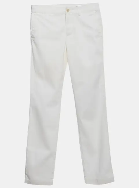 Polo Ralph Lauren Boys White Cotton Skinny Preppy Pants 12 Yrs