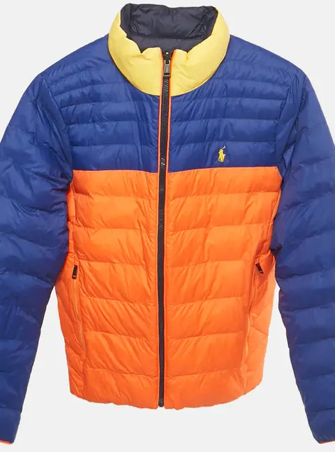 Polo Ralph Lauren Boys Colorblocked Reversible Puffer Jackets L/14-16Yrs