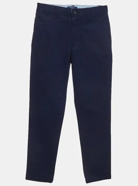 Polo Ralph Lauren Kids Navy Blue Cotton Twill Chinos 7 Yrs