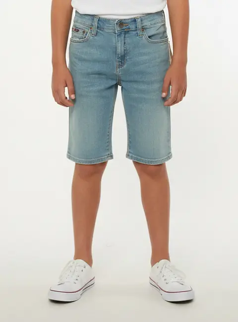 Polo Ralph Lauren Kids Blue Denim Slim Fit Sullivan Shorts 14 Yrs