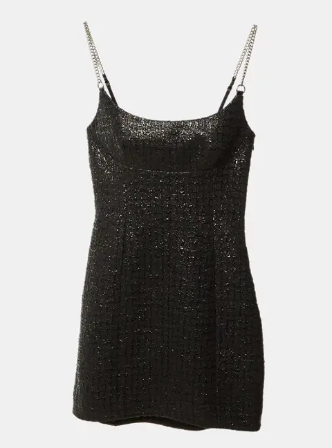 Alexander Wang Black Cotton Mini Dress XS