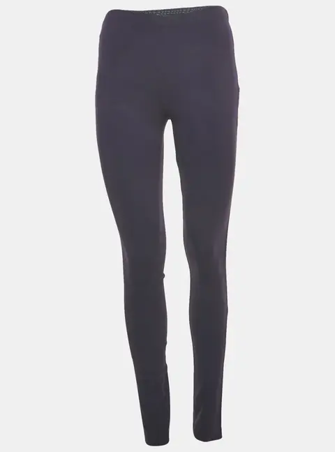 M Missoni Navy Blue Jersey Stretchable Waist Slim Fit Trousers M