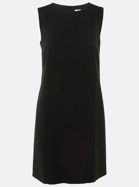 M Missoni Black Crepe Sleeveless Shift Dress S