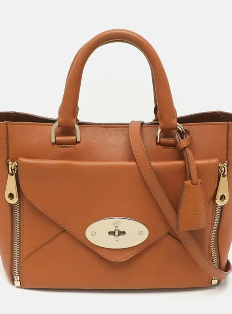 Mulberry Willow Brown Leather Tote