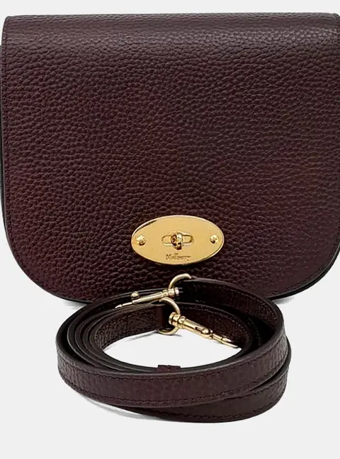 Mulberry Brown Leather Dali crossbody bag