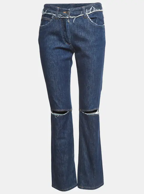 Maison Martin Margiela Blue Denim Distressed Jeans L/Waist28"