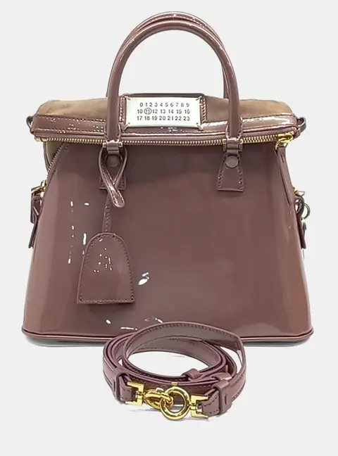 Maison Martin Margiela Pink Patent Leather 5AC Bag