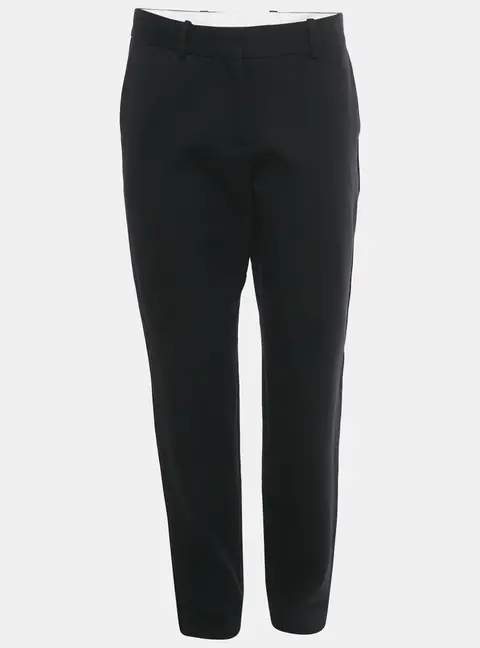 Maje Black Wool Formal Trousers M