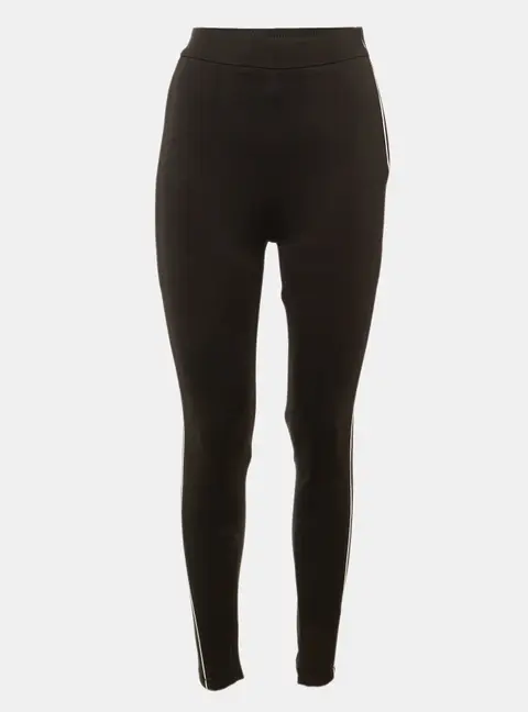 Maje Black Jersey Presy Jeggings S