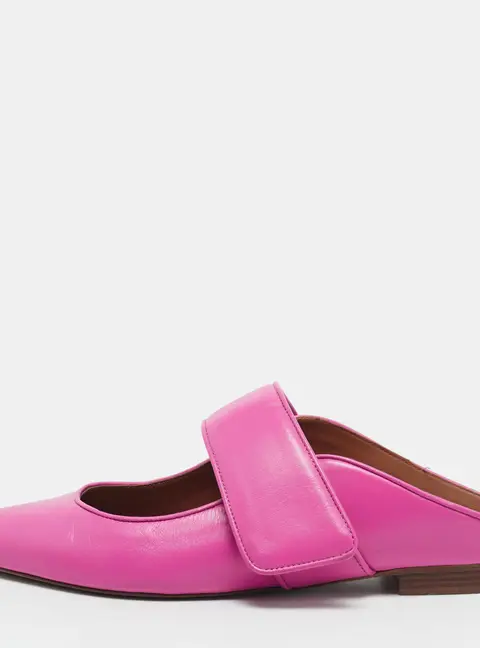 Malone Souliers Helene Size 38.5 Pink Leather Mules