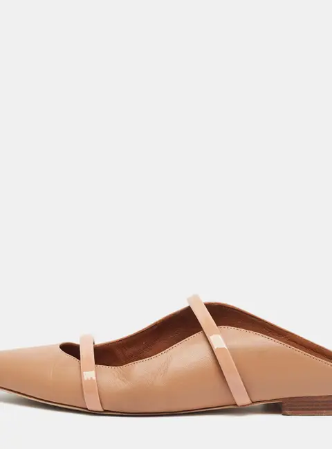Malone Souliers Maisie Size 39 Beige Leather Mules