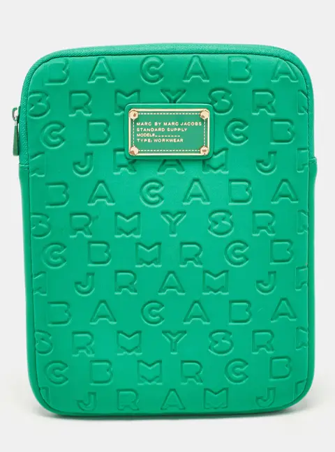 Marc by Marc Jacobs Green Neoprene Vertical Dreamy Tablet Case