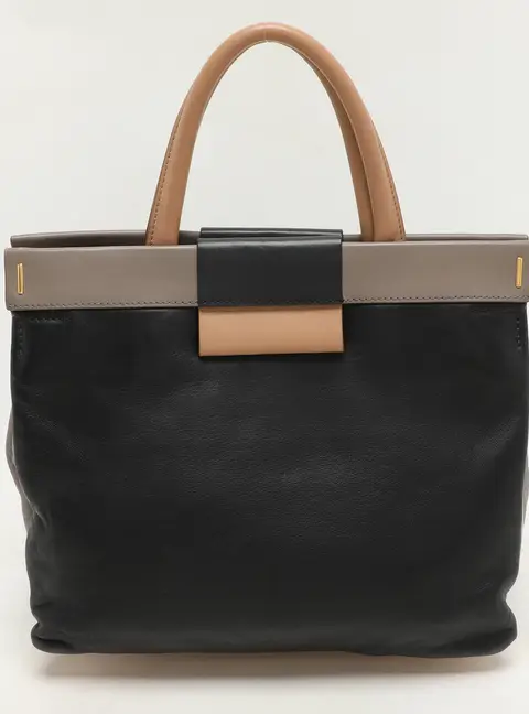 Marc by Marc Jacobs Multicolor Leather East End Colorblock Madame Hilli Tote