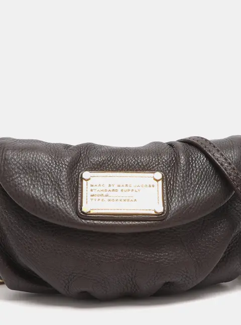 Marc by Marc Jacobs Brown Leather Crossbody Bag