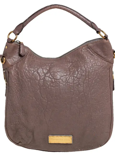 Marc by Marc Jacobs Classic Q Hillier Brown Leather Hobos