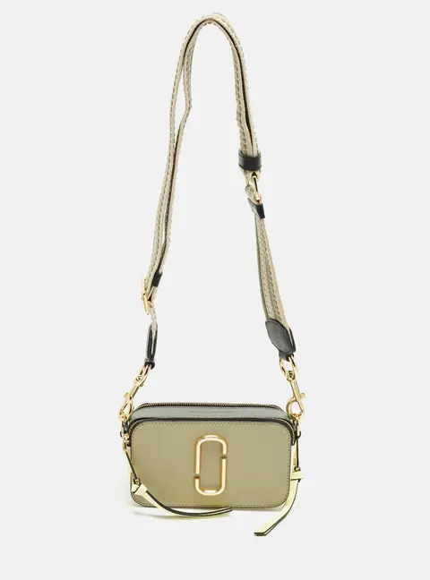Marc Jacobs Snapshot Double J Multicolor Leather Crossbody Bag