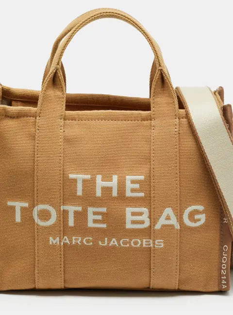 Marc Jacobs The Tote Medium Brown Canvas Tote