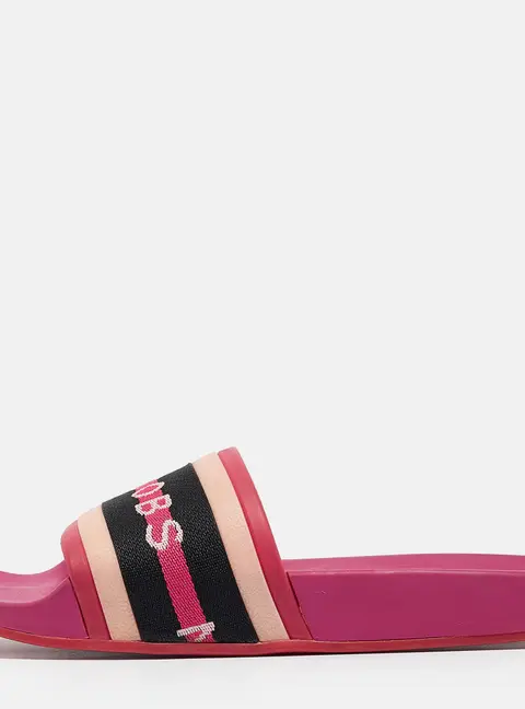 Marc Jacobs Multicolor Rubber Flat Slides Size 39