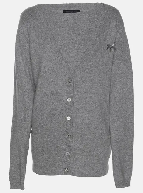 Marina Sport by Marina Rinaldi Grey Jersey Shrug and Shirt Set L