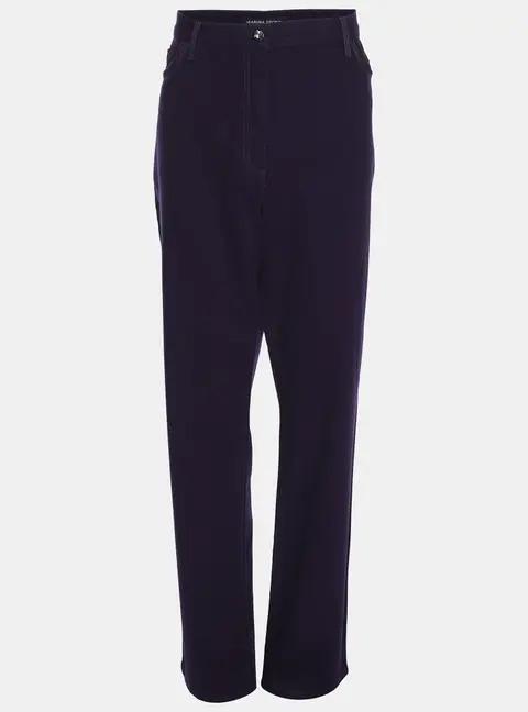 Marina Sport by Marina Rinaldi Purple Denim Jeans L