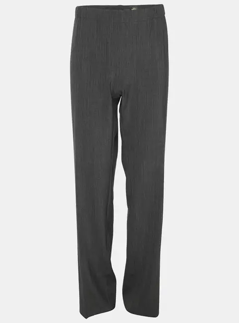 Marina Rinaldi Dark Grey Wool Blend Trousers L