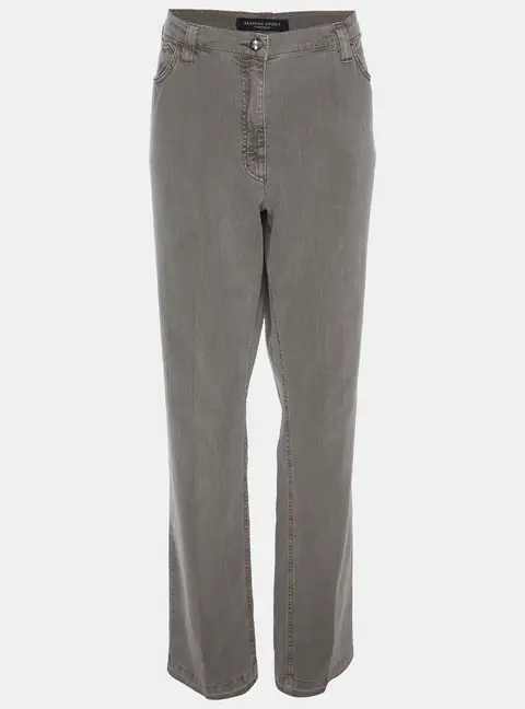 Marina Sport by Marina Rinaldi Grey Denim Jeans L
