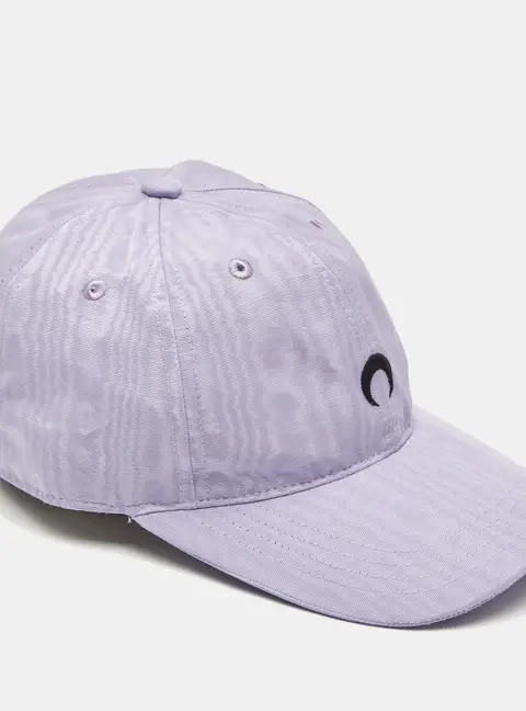 Marine Serre Lilac Moir&eacute; Branded Cap 60