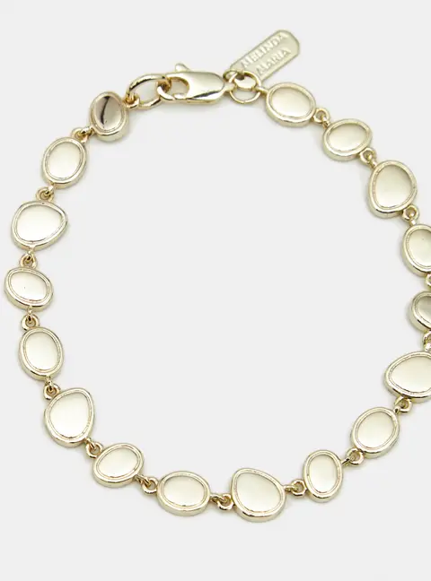 Melinda Maria Gold Tone Bracelet