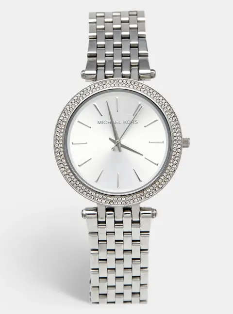 Michael Kors Darci MK3190 Silver Dial Stainless Steel Women's Wristwatch 39 mm