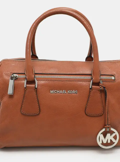 MICHAEL Michael Kors Brown Leather Sophie Satchel