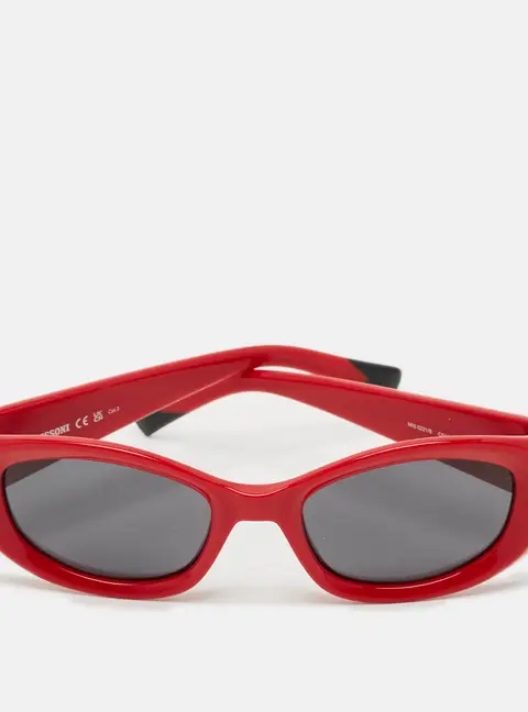Missoni Red/Black MIS 0221/S Frame Oval Sunglasses