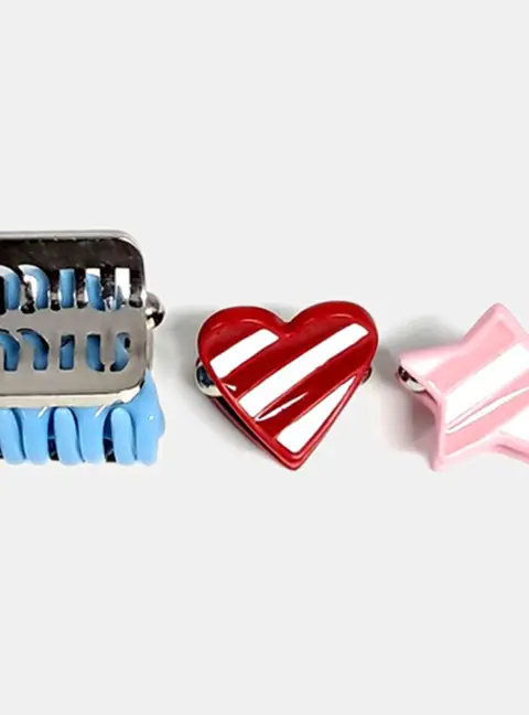 Miu Miu Hair Clip 3-Set