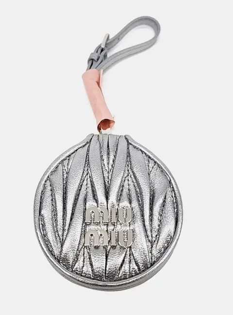 Miu Miu Mirror Keyring/Bag Charm (5TL434)