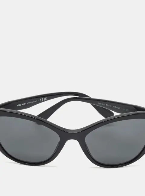 Miu Miu Black SMU 05X Frame Cat Eye Sunglasses