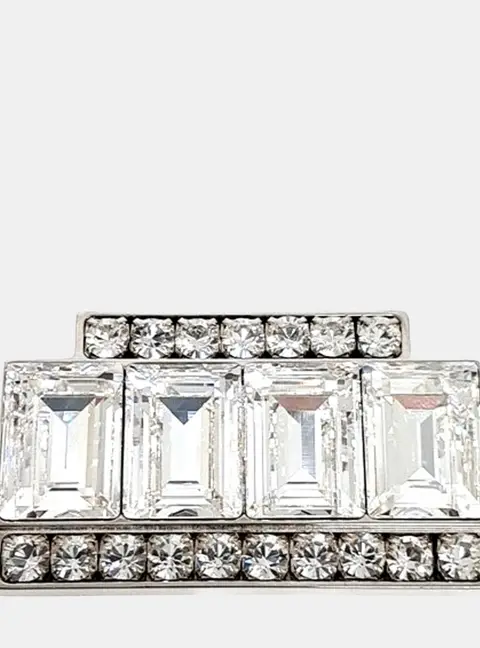 Miu Miu metal brooch