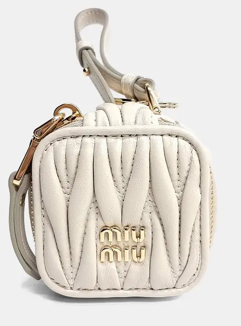 Miu Miu Matras&eacute; Keyring/Bag Charm (5TL527)