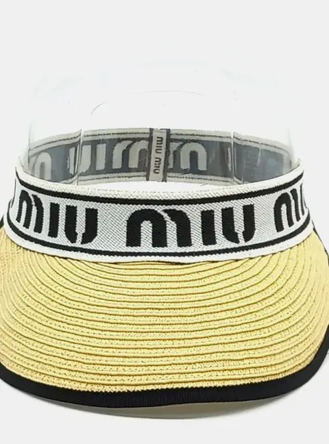 Miu Miu Fabric sun visor