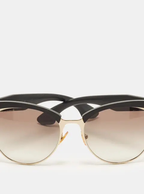 Miu Miu Black Gradient SMU 54Q Stardust Sunglasses