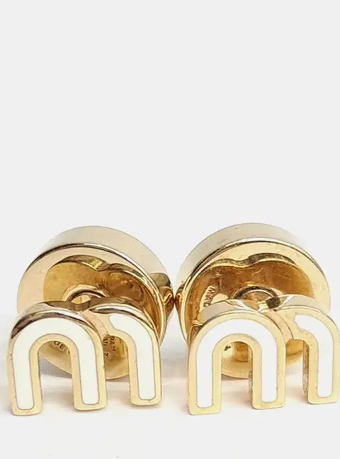 Miu Miu metal earrings