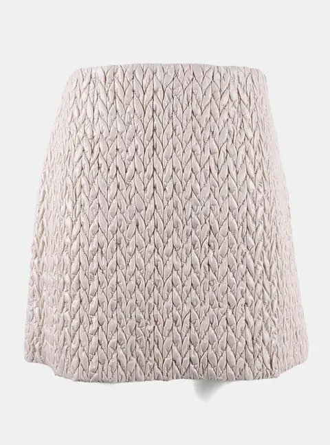 Miu Miu Beige Nylon Skirt Size S