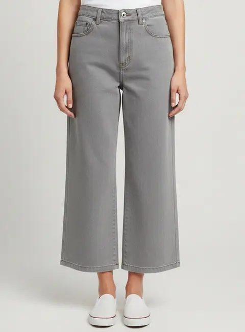 Miu Miu Grey Denim Straight Fit Jeans S /Waist 28"