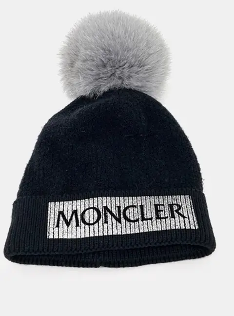 Moncler Wool Black beanie