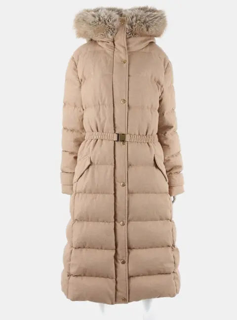 Moncler long padded jacket 66