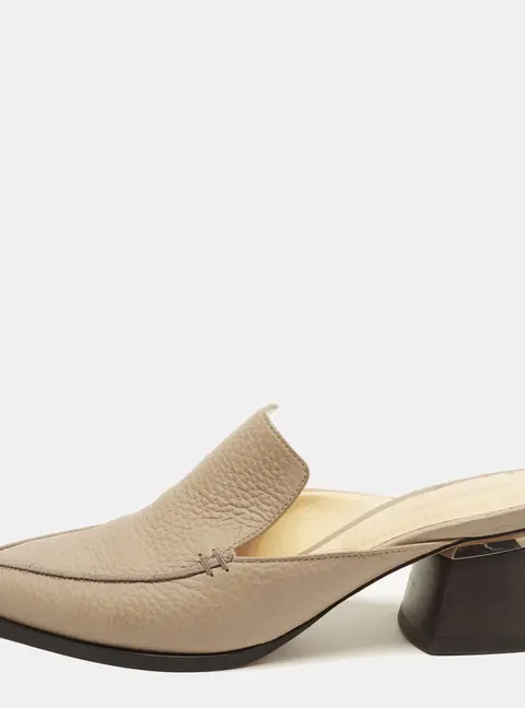 Nicholas Kirkwood Beya Size 38.5 Cream Leather Mules