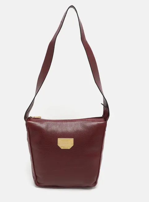 Nina Ricci Red Leather Hobo