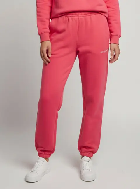 Off-White Red Jersey Elastic Waist Jogger Pants M