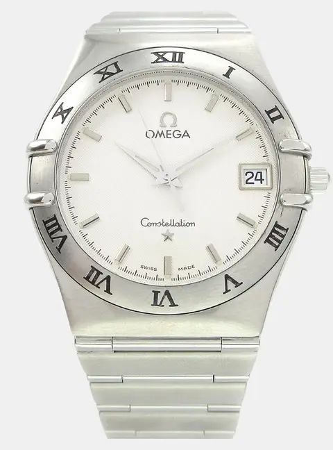Omega Constellation Automatic Silver Stainless Steel Women's Wristwatch 33 mm