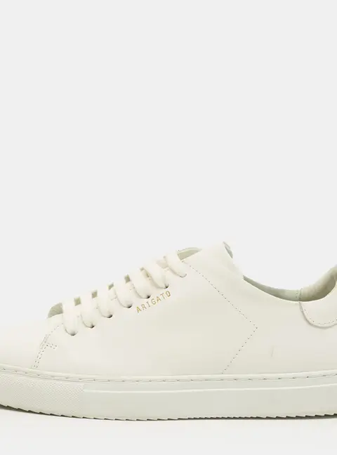 Axel Arigato Size 38 White Leather Lace Up Sneakers