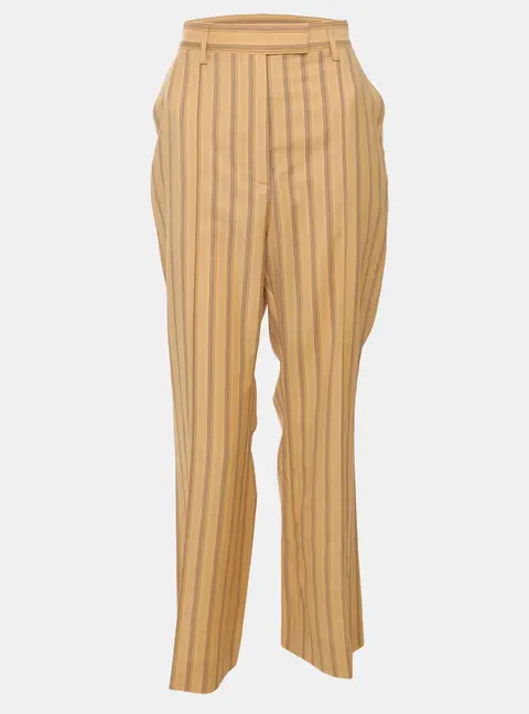 Acne Studios Stripe Wool Wide Leg Pants M